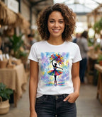 Dance with Flowers Graphic Tee
