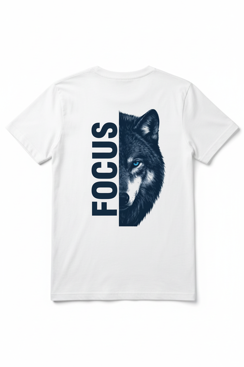 Focus Wolf T-Shirt Back