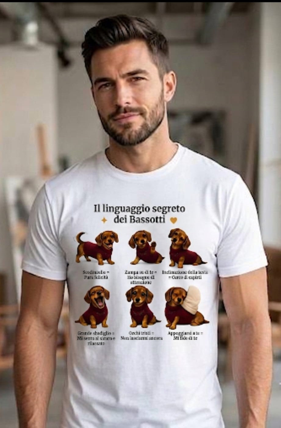Il Linguaggio Segreto dei Bassotti Graphic Tee