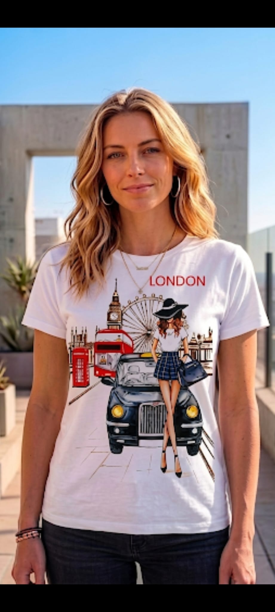 London Chic Graphic Tee