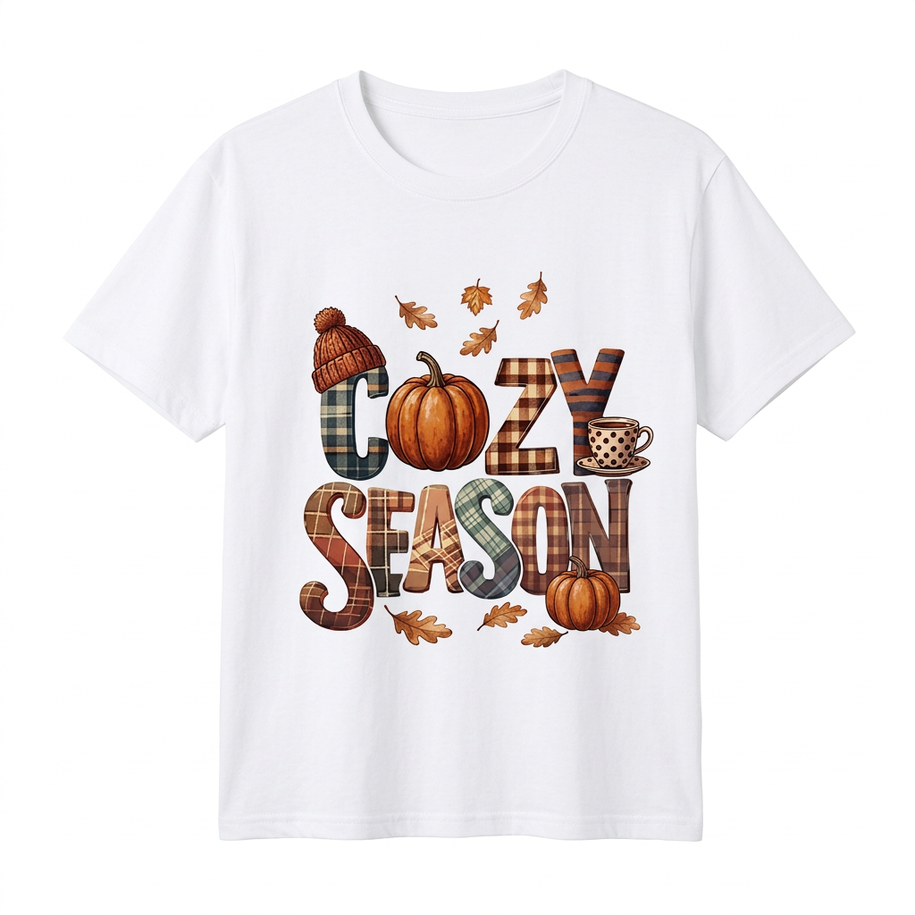 Maglietta Cozy Season senza modella