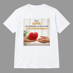 Maglietta Let's Love senza modello