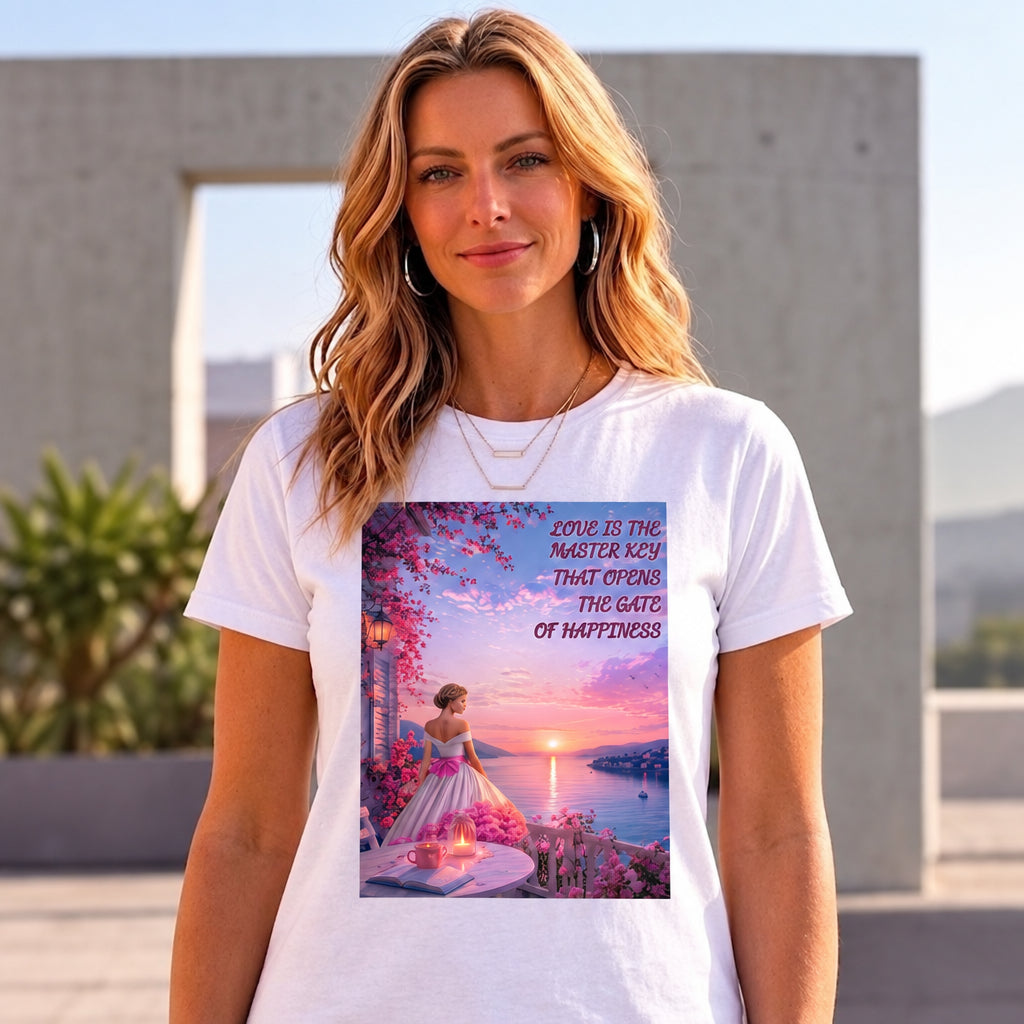 Love Is The Master Key Graphic Tee
