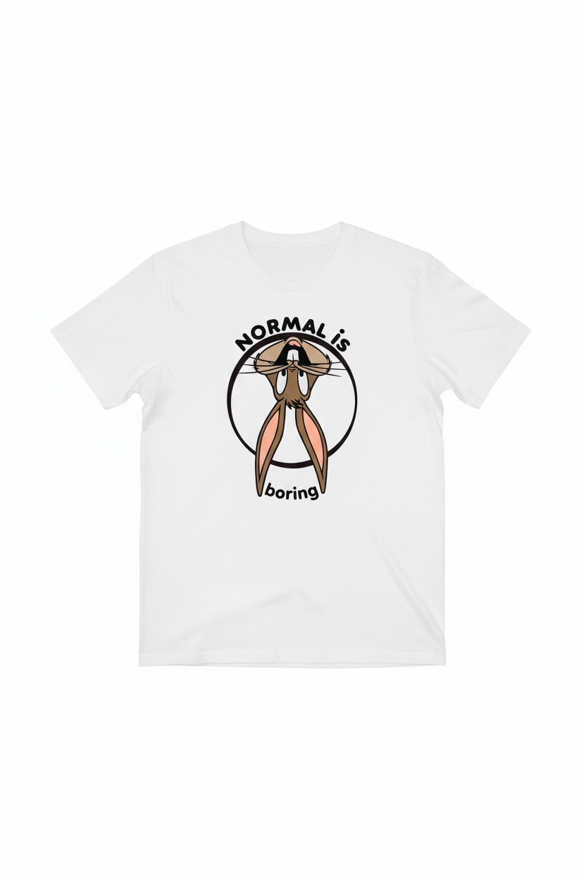 Normal is Boring T-Shirt Front