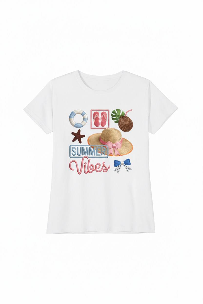 Summer Vibes T-Shirt Front